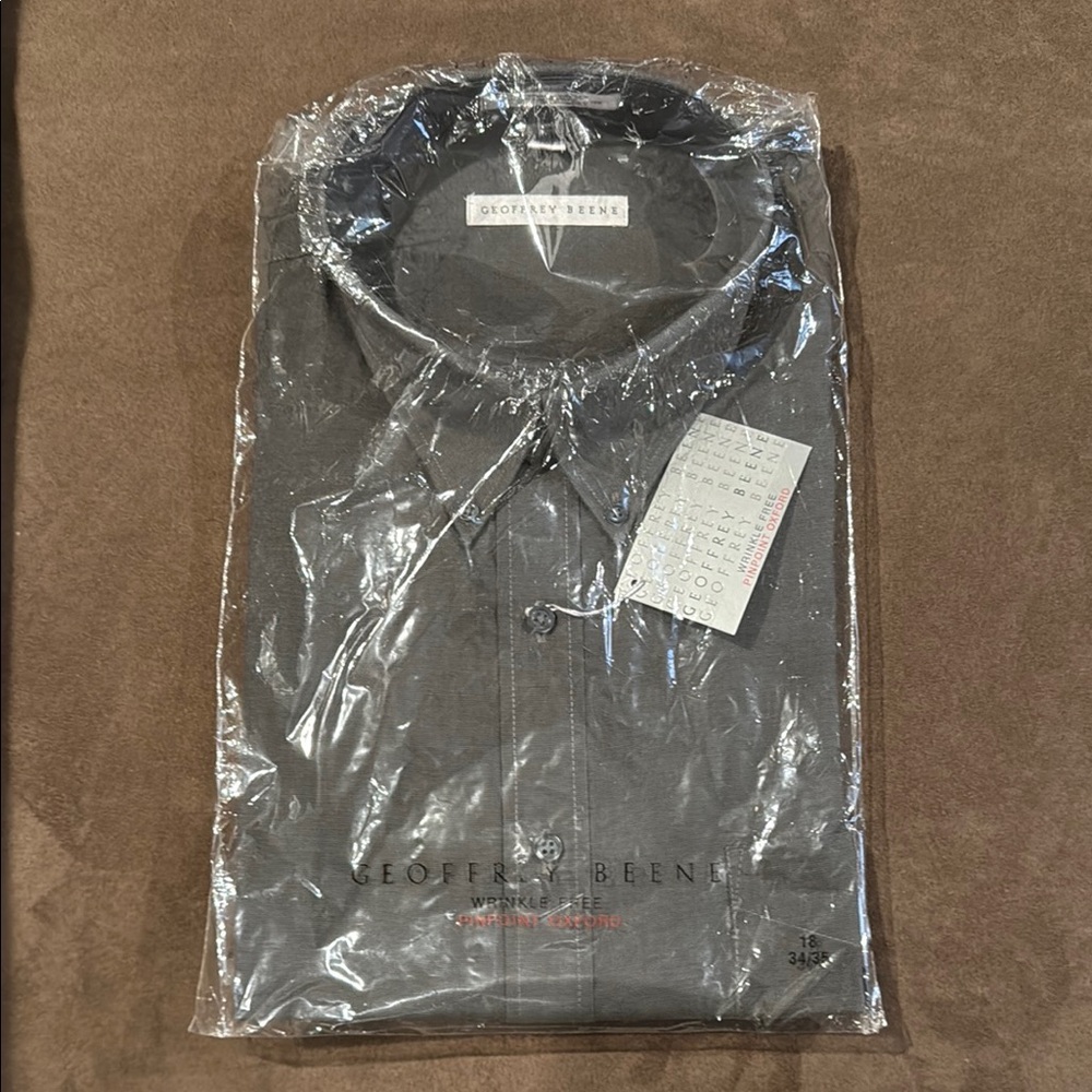 Geoffrey Beene Gray Men's Shirt